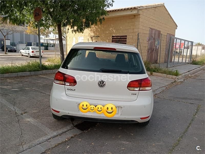 Usado VW Golf VI Sport 105 CV (77 kW) 2010 Blanco Utilitario