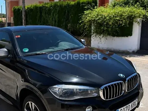 Usado BMW X6 M50 381 CV (280 kW) 2015 Negro SUV