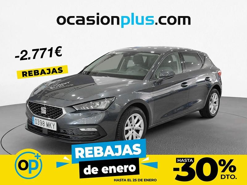 Gris Usado 2023 Seat Leon Style Berlina | 19.490 € (Precio justo) - Imagen 1/4