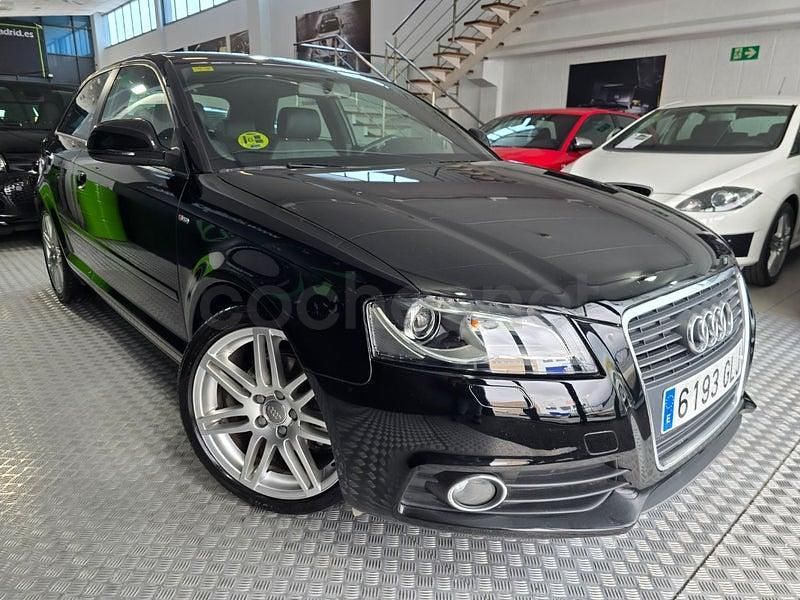 Usado Audi A3 Ambition 140 CV (102 kW) 2009 Negro Utilitario