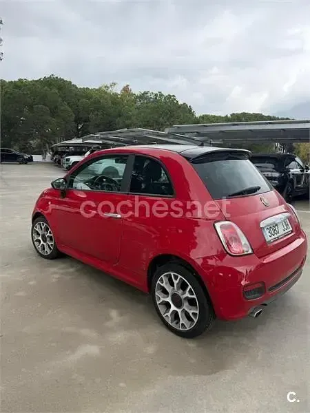 Usado Fiat 500 S 69 CV (50 kW) 2015 Rojo Berlina