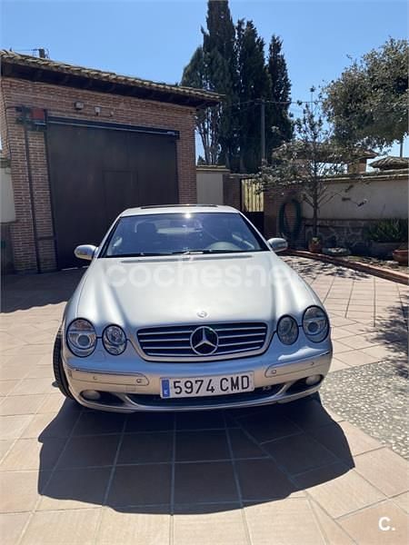 Usado Mercedes CL500 306 CV (225 kW) 2003 Gris / plata Coupe