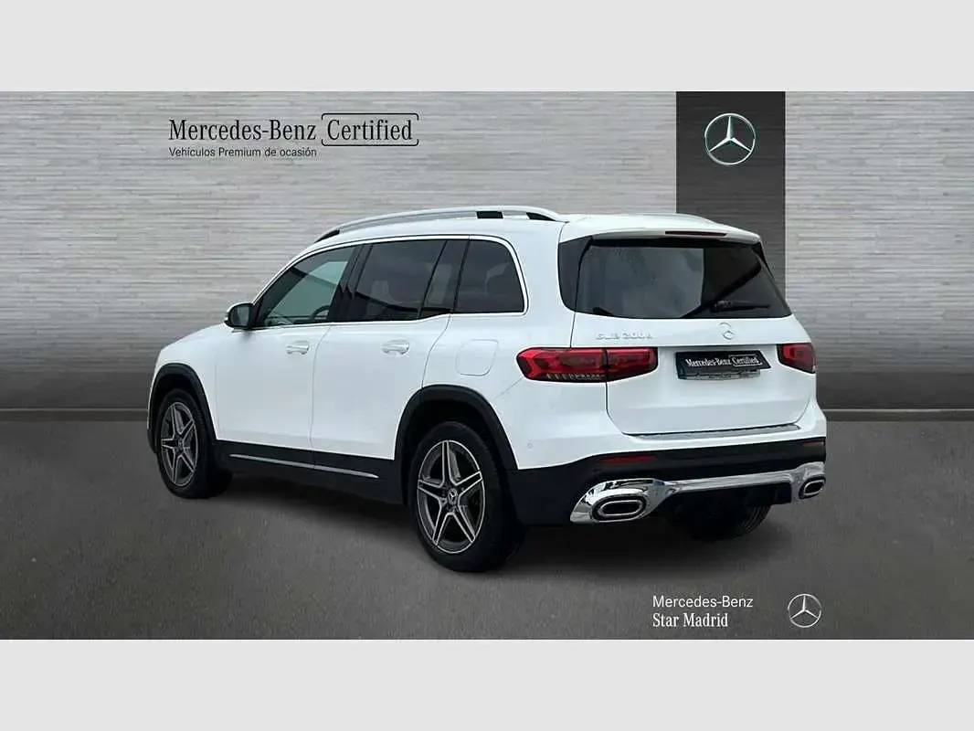 Usado Mercedes GLB200 150 CV (110 kW) 2022 Blanco SUV