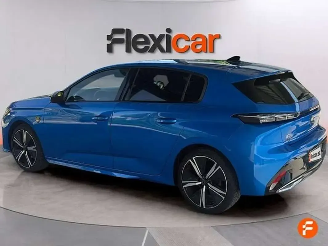 Usado Peugeot 308 GT 131 CV (96 kW) 2022 Azul Utilitario
