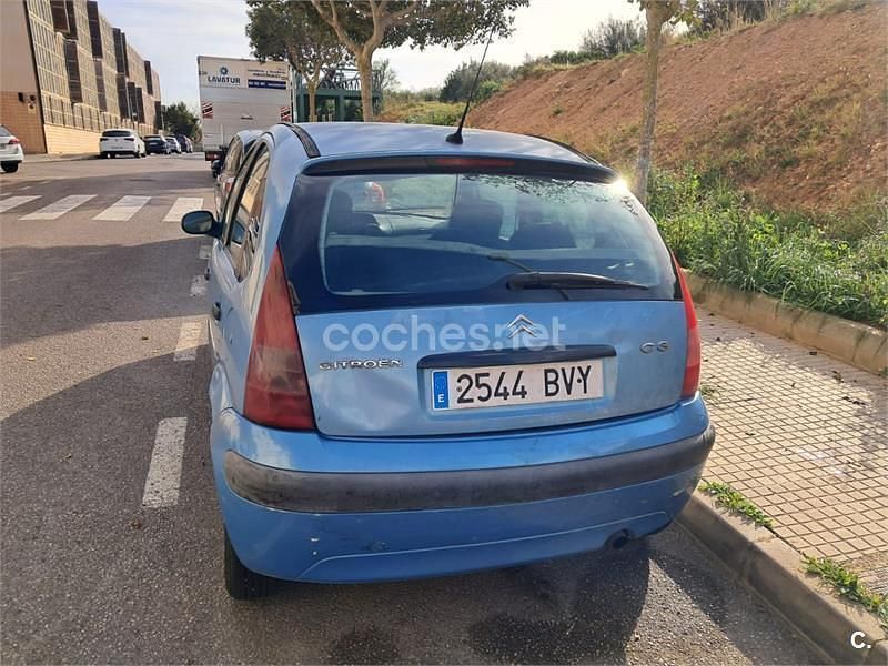 Usado Citroën C3 70 CV (51 kW) 2002 Azul Utilitario