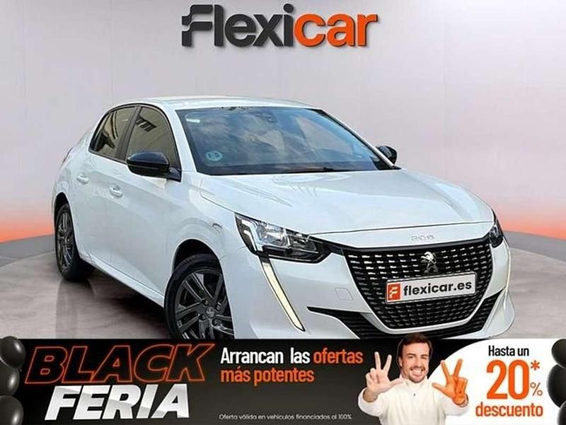 Blanco Usado 2022 Peugeot 208 Active Utilitario | 10.490 € (Precio justo) - Imagen 1/4