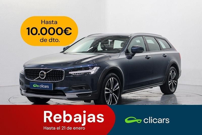 Azul Usado 2021 Volvo V90 CC Pro Familiar | 35.490 € (Precio justo) - Imagen 1/4