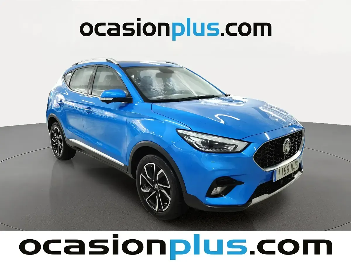 Usado MG ZS Luxury 111 CV (81 kW) 2023 Azul SUV
