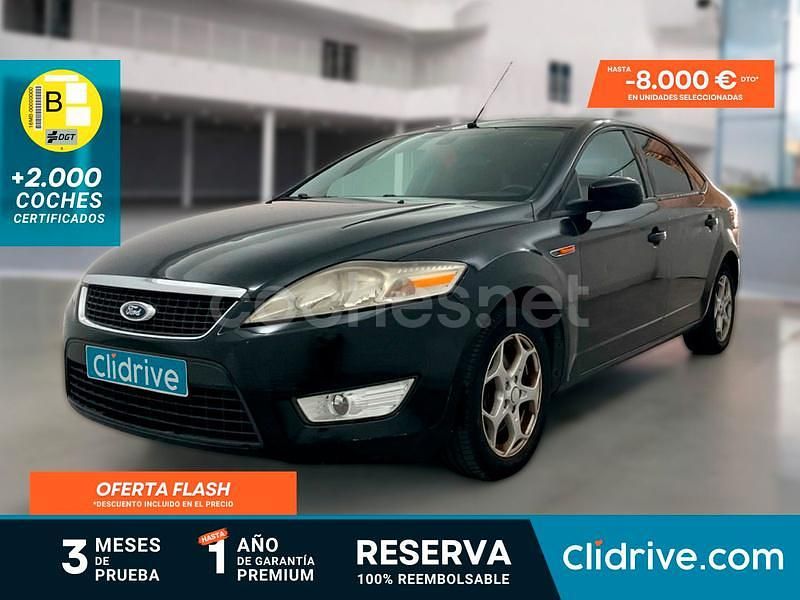 Negro Usado 2008 Ford Mondeo Titanium Berlina | 3290 € (Precio justo) - Imagen 1/4