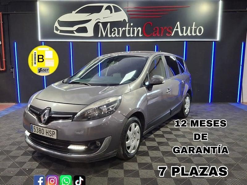 Usado Renault Grand Scénic III Dynamique 110 CV (80 kW) 2013 Gris / plata Monovolumen