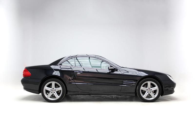 Usado Mercedes SL350 245 CV (180 kW) 2003 Negro