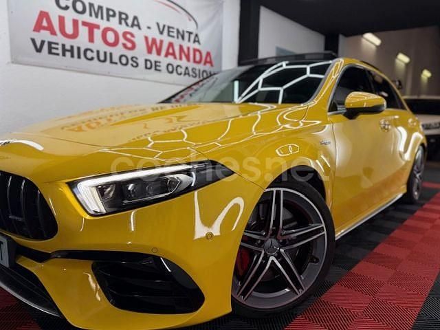 Usado Mercedes A45 AMG 421 CV (309 kW) 2020 Amarillo Berlina