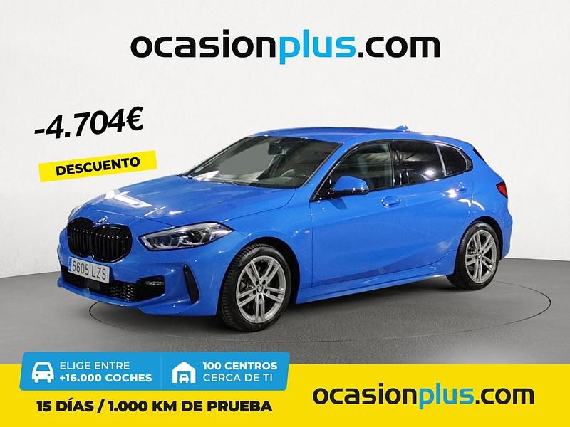 Azul Usado 2022 BMW 118 Utilitario | 29.750 € (Un poco caro) - Imagen 1/4