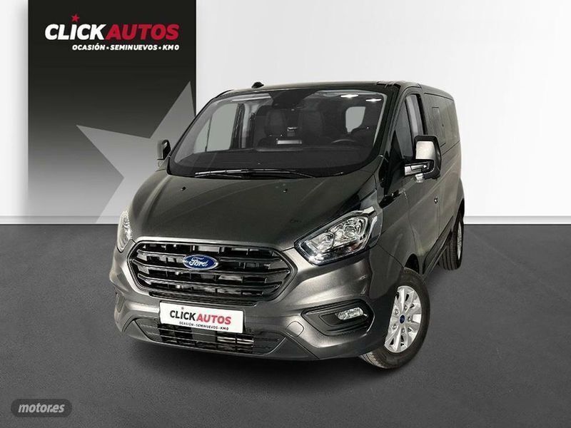 Azul Usado 2024 Ford Transit Trend Familiar | 34.950 € (Caro) - Imagen 1/4