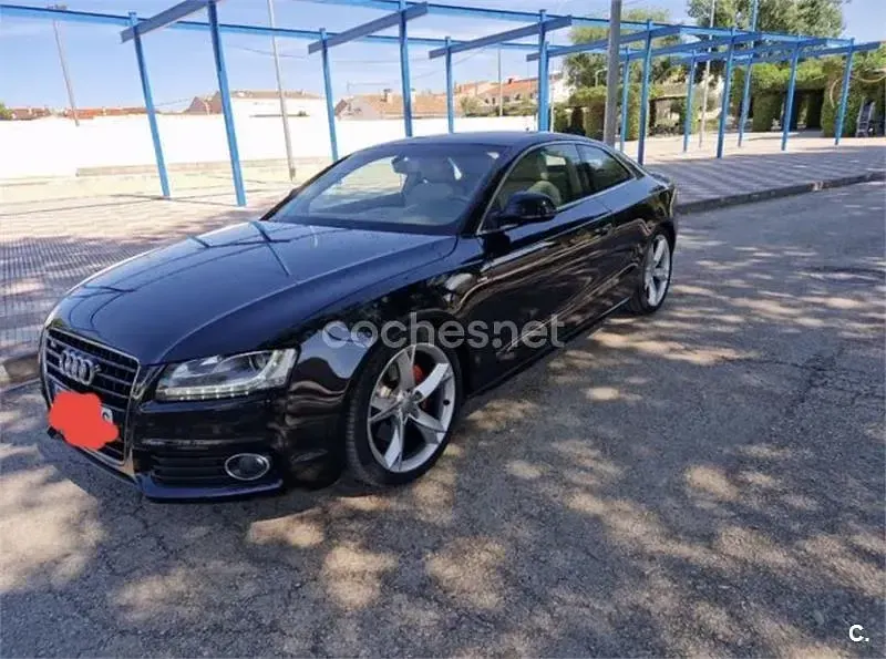 Usado Audi A5 S-Line 190 CV (139 kW) 2007 Negro Coupe