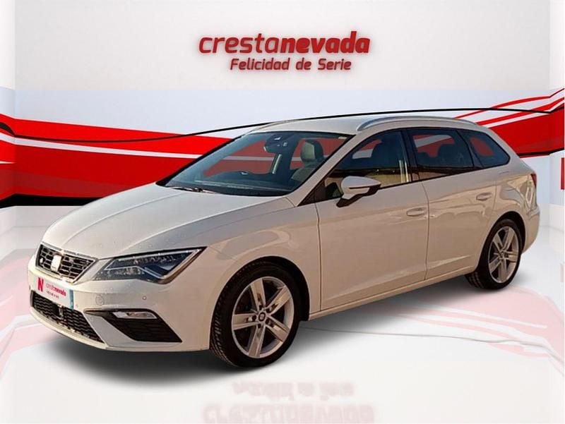 Blanco Usado 2020 Seat Leon ST FR Familiar | 17.300 € (Buen precio) - Imagen 1/4