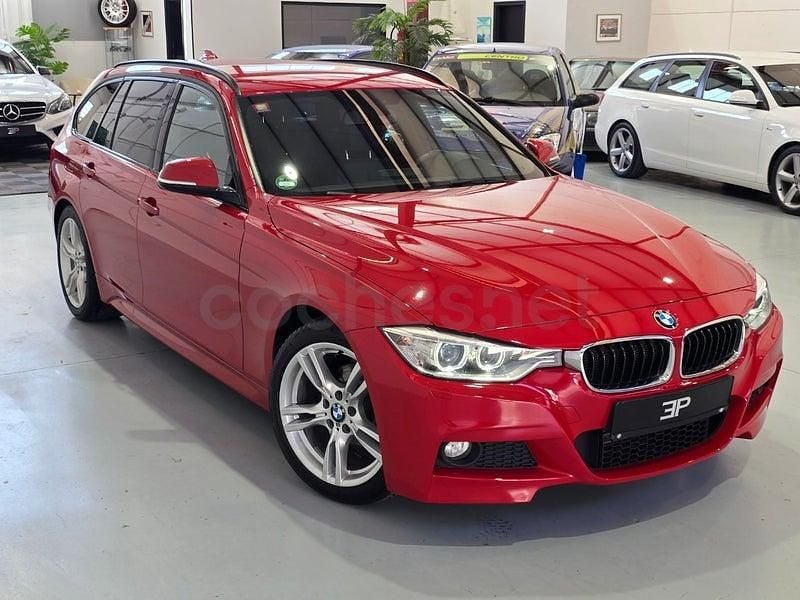 Usado BMW 318 Shadowline 143 CV (105 kW) 2013 Rojo Familiar