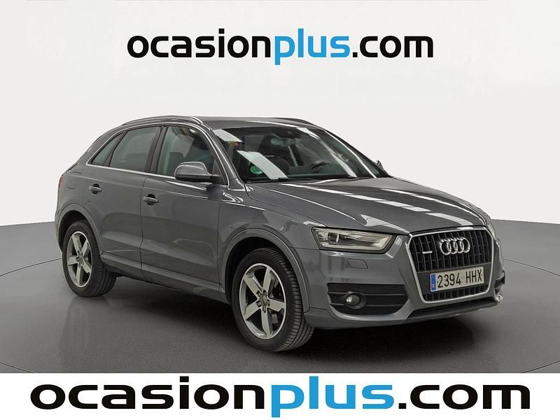 Usado Audi Q3 Ambition 211 CV (155 kW) 2012 Gris SUV