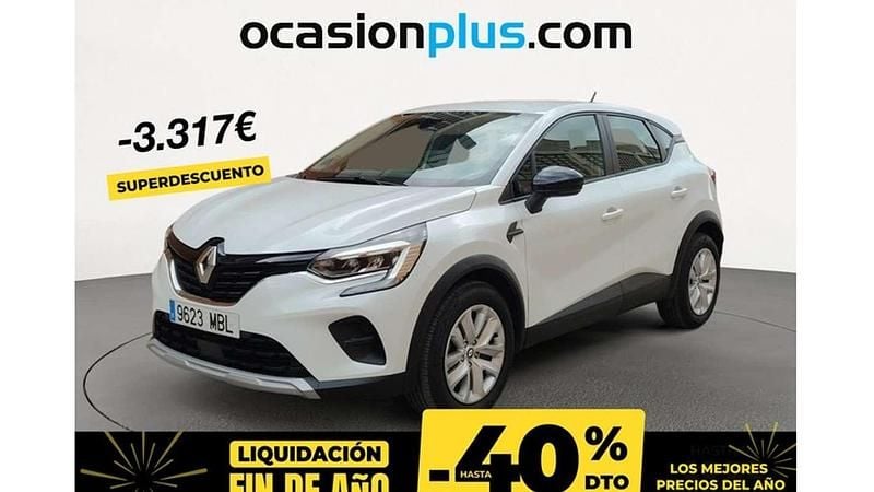 Blanco Usado 2022 Renault Captur Intens SUV | 15.173 € (Buen precio) - Imagen 1/4