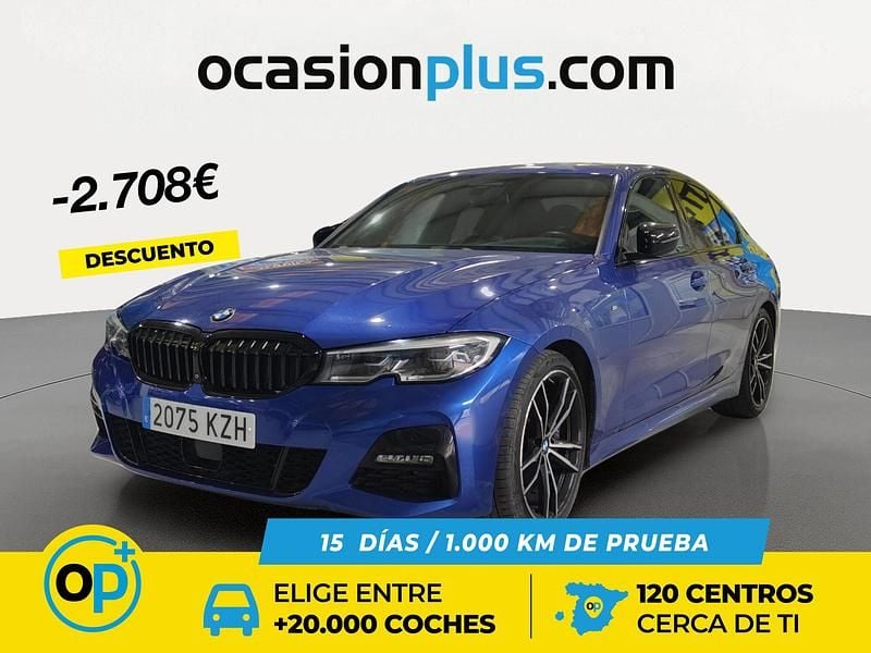 Usado BMW 330 258 CV (189 kW) 2019 Azul Berlina