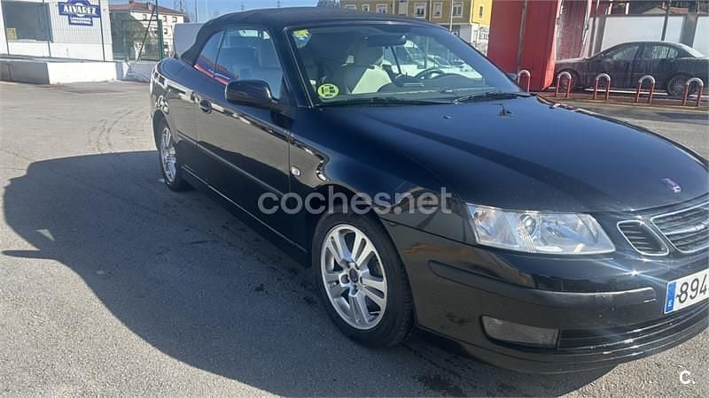 Usado Saab 9-3 Linear 150 CV (110 kW) 2007 Negro Descapotable