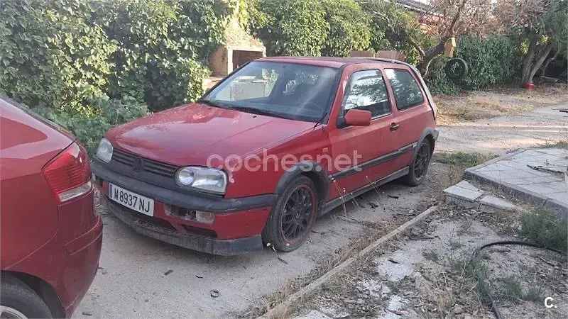 Usado VW Golf III GTI 112 CV (82 kW) 1992 Rojo Utilitario
