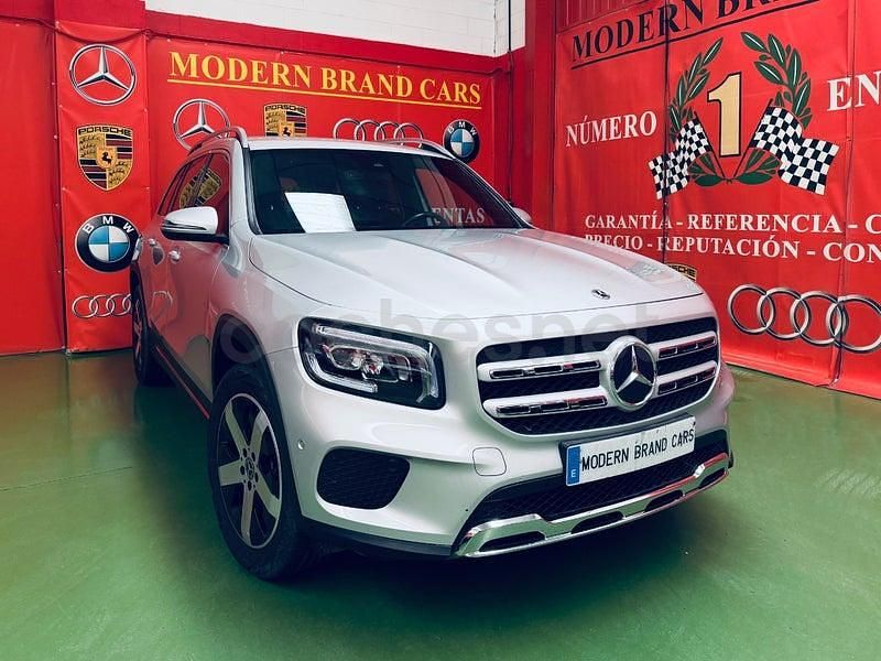 Usado Mercedes GLB200 150 CV (110 kW) 2021 Gris / plata SUV