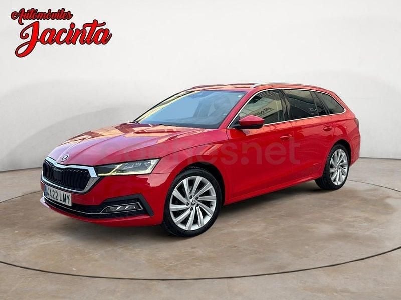 Usado Skoda Octavia Style 150 HP (110 kW) 2021 Vermelho Carrinha