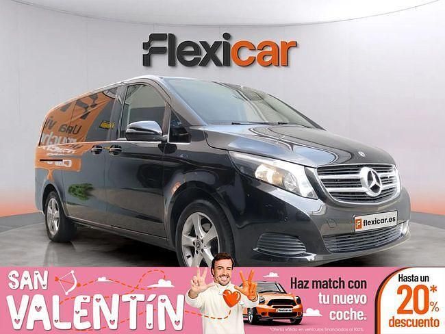 Negro Usado 2018 Mercedes V220 Avantgarde Monovolumen | 37.490 € (Buen precio) - Imagen 1/4