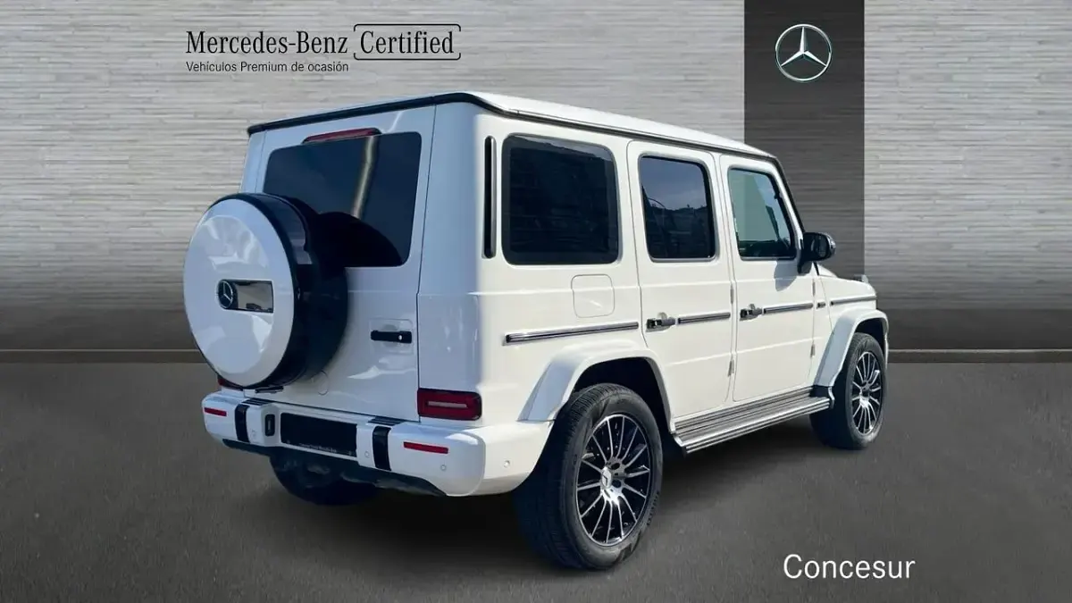Usado Mercedes G350 286 CV (210 kW) 2021 Blanco SUV