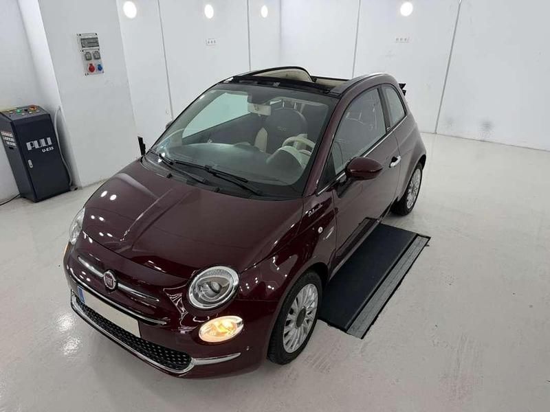 Usado Fiat 500C Dolcevita 71 CV (52 kW) 2021 Rojo Descapotable