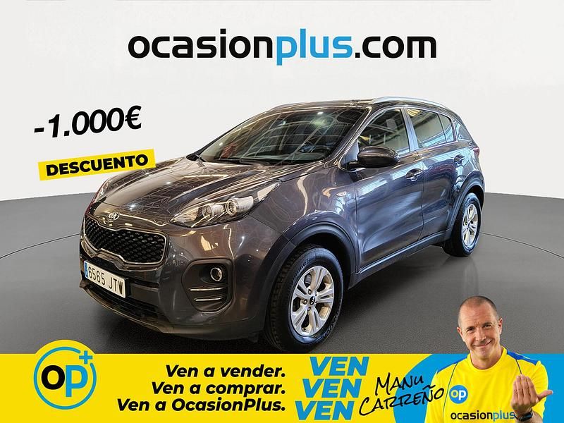 Usado Kia Sportage 132 CV (97 kW) 2016 Gris SUV
