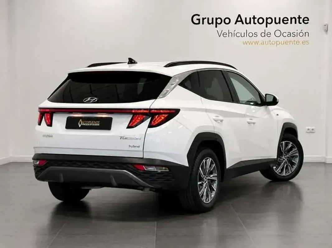 Usado Hyundai Tucson 150 CV (110 kW) 2021 Blanco SUV