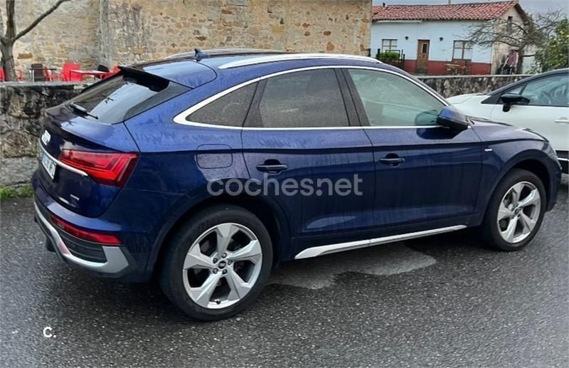 Usado Audi Q5 Sportback S-Line 265 CV (194 kW) 2022 Azul SUV