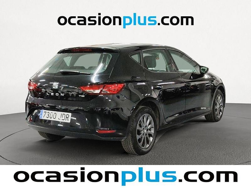 Usado Seat Leon I-Tech 110 CV (80 kW) 2015 Negro Utilitario