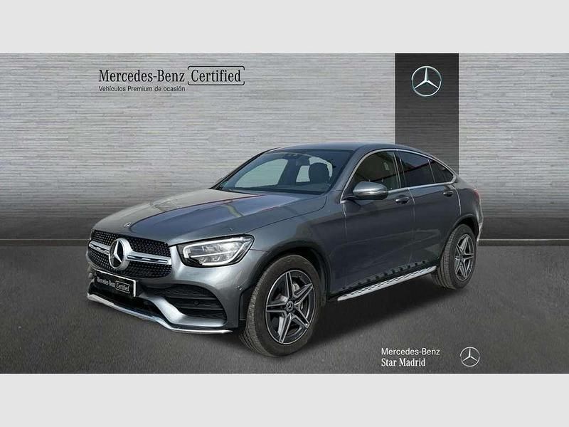 Gris Usado 2021 Mercedes GLC220 AMG line SUV | 43.990 € - Imagen 1/4