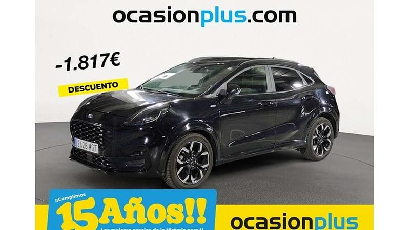 Negro Usado 2023 Ford Puma ST-Line X SUV | 15.773 € (Precio justo) - Imagen 1/4