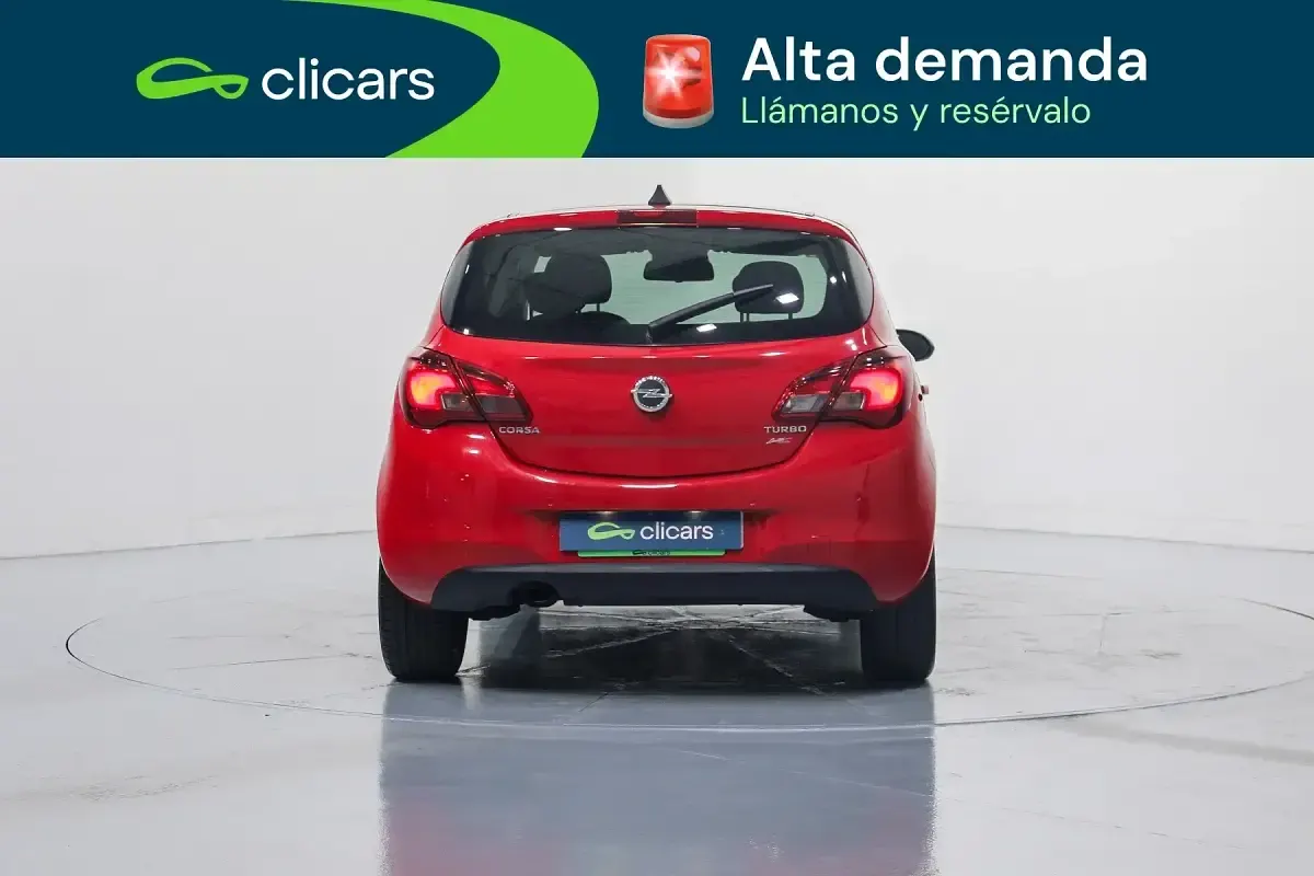 Usado Opel Corsa Design Edition 100 CV (73 kW) 2018 Rojo Utilitario