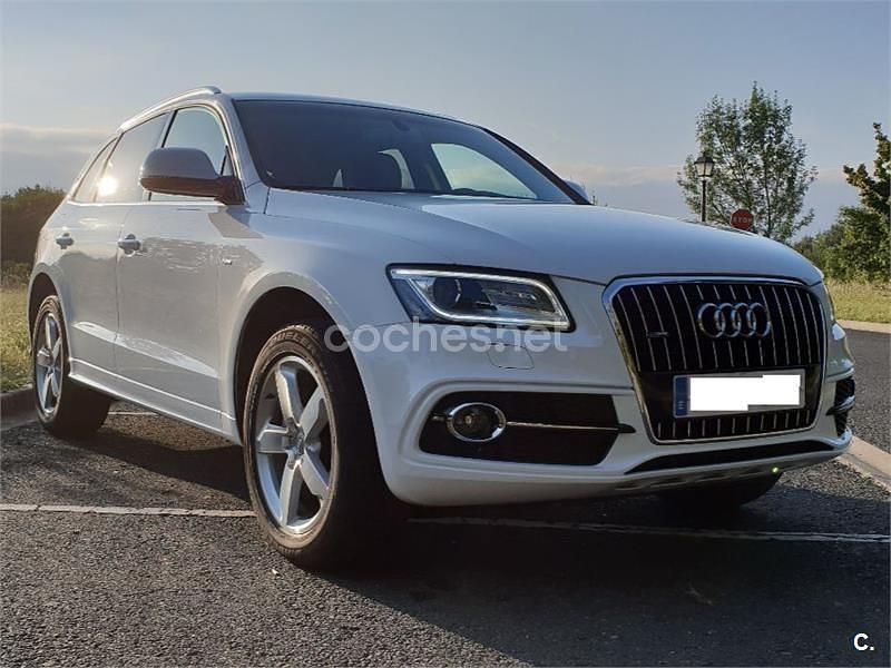 Usado Audi Q5 S-Line 150 CV (110 kW) 2016 Blanco SUV