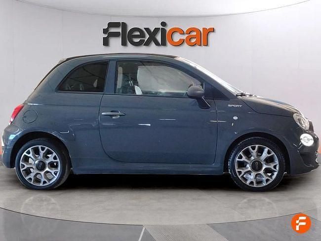 Usado Fiat 500 Sport 70 CV (51 kW) 2022 Gris Descapotable