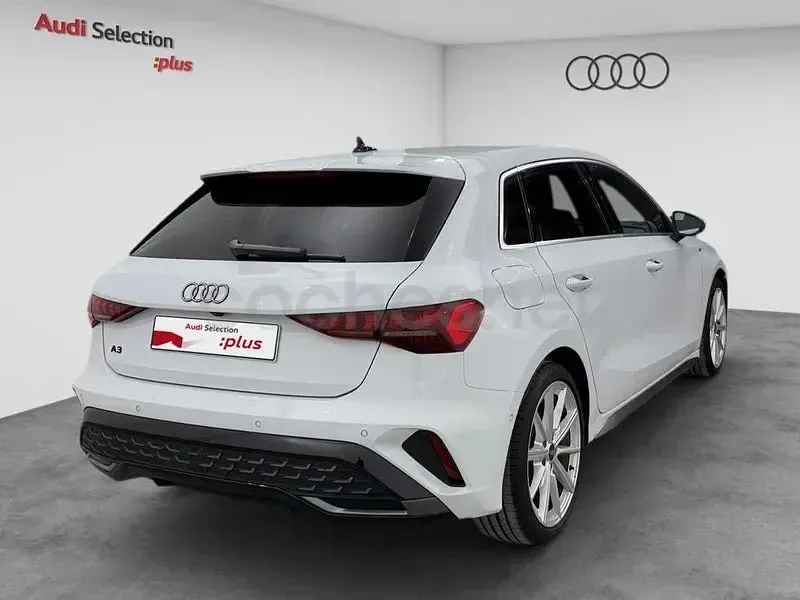Usado Audi A3 S-Line 204 CV (150 kW) 2025 Blanco Berlina