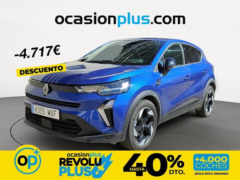 Usado Renault Captur Techno 90 CV (66 kW) 2024 Azul SUV