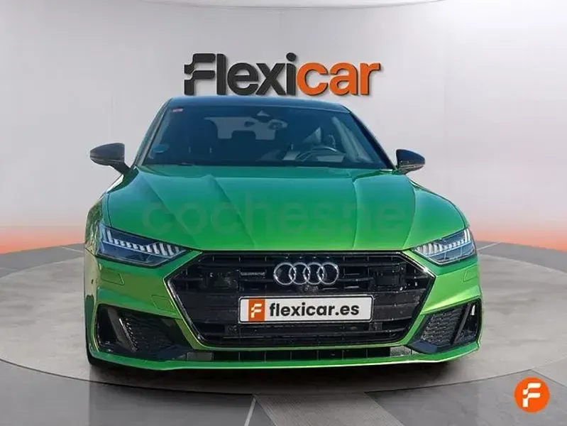 Usado Audi A7 367 CV (269 kW) 2023 Verde Berlina