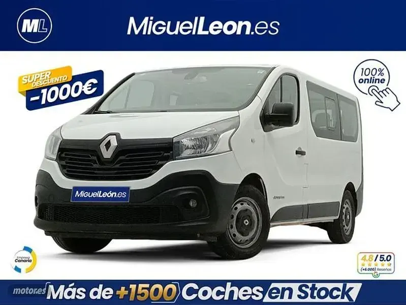 Begagnad Renault Trafic 125 HK (91 kW) 2017 Vit Minibuss