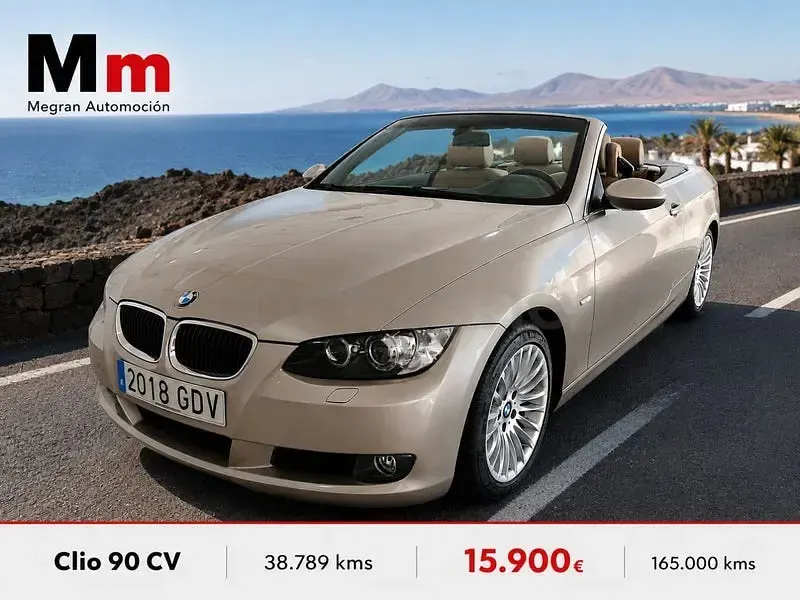 Usado BMW 320 Cabriolet 170 CV (125 kW) 2009 Beige Descapotable