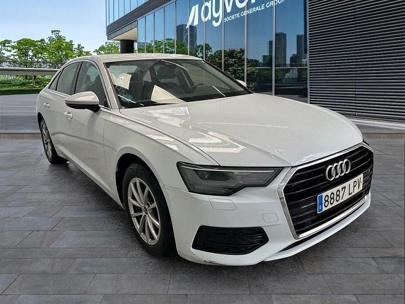 Usado Audi A6 204 CV (150 kW) 2021 Blanco Berlina