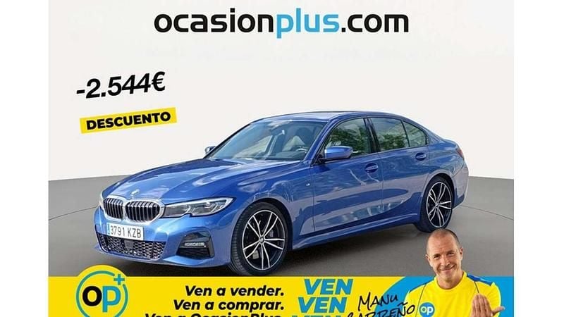 Usado BMW 320 184 HP (135 kW) 2019 Azul Sedan