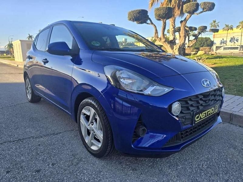 Azul Usado 2021 Hyundai i10 Utilitario | 8900 € (Buen precio) - Imagen 1/4