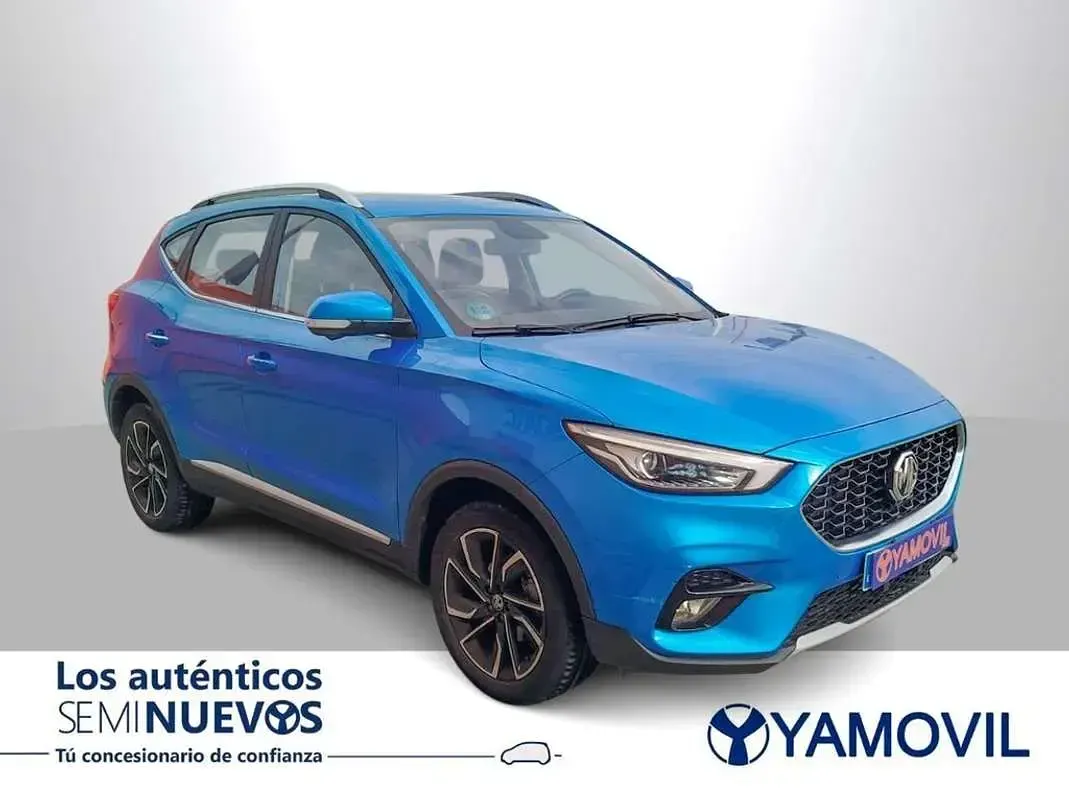 Usado MG ZS Luxury 111 CV (81 kW) 2022 Azul SUV