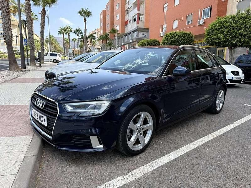 Azul Usado 2016 Audi A3 Sportback Utilitario | 12.499 € (Precio justo) - Imagen 1/4